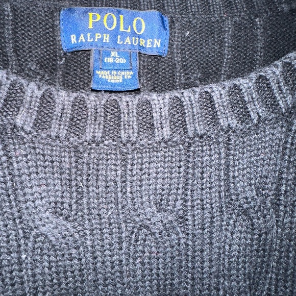 CLOSET CLOSING BIG BOYS Polo by Ralph Lauren Cable Knit Sweater Bundle XL 18-20 - Picture 6 of 14